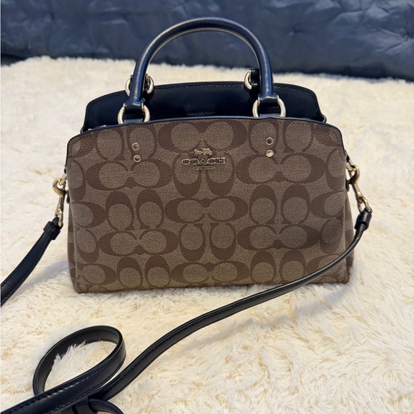 Coach Handbags - Coach Brown and Black Crossbody Bag